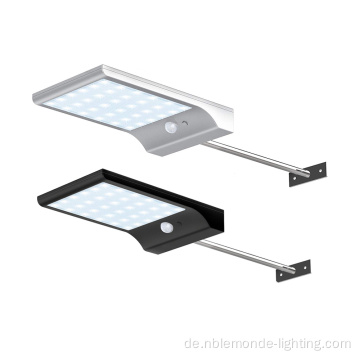 36 LED Solar Light PIR -Sensorwandleuchte